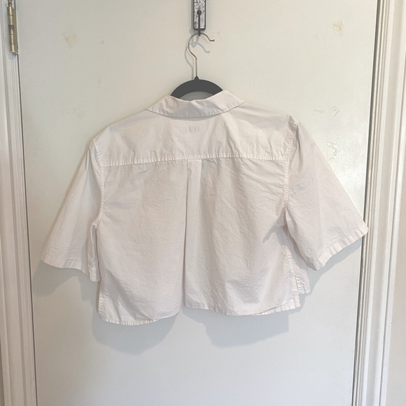Equipment Boxy Crop Button Up - Picture 3 of 3